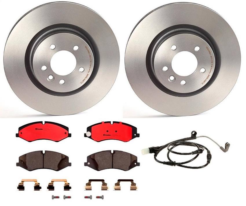 Land Rover Brakes Kit Brembo Pads and Rotors Front (360mm) (Ceramic